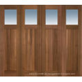 4 Panle Glas Mahagoni Holz massiv Außentüren